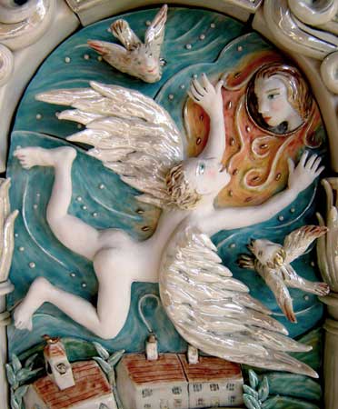 Icarus flying - detail